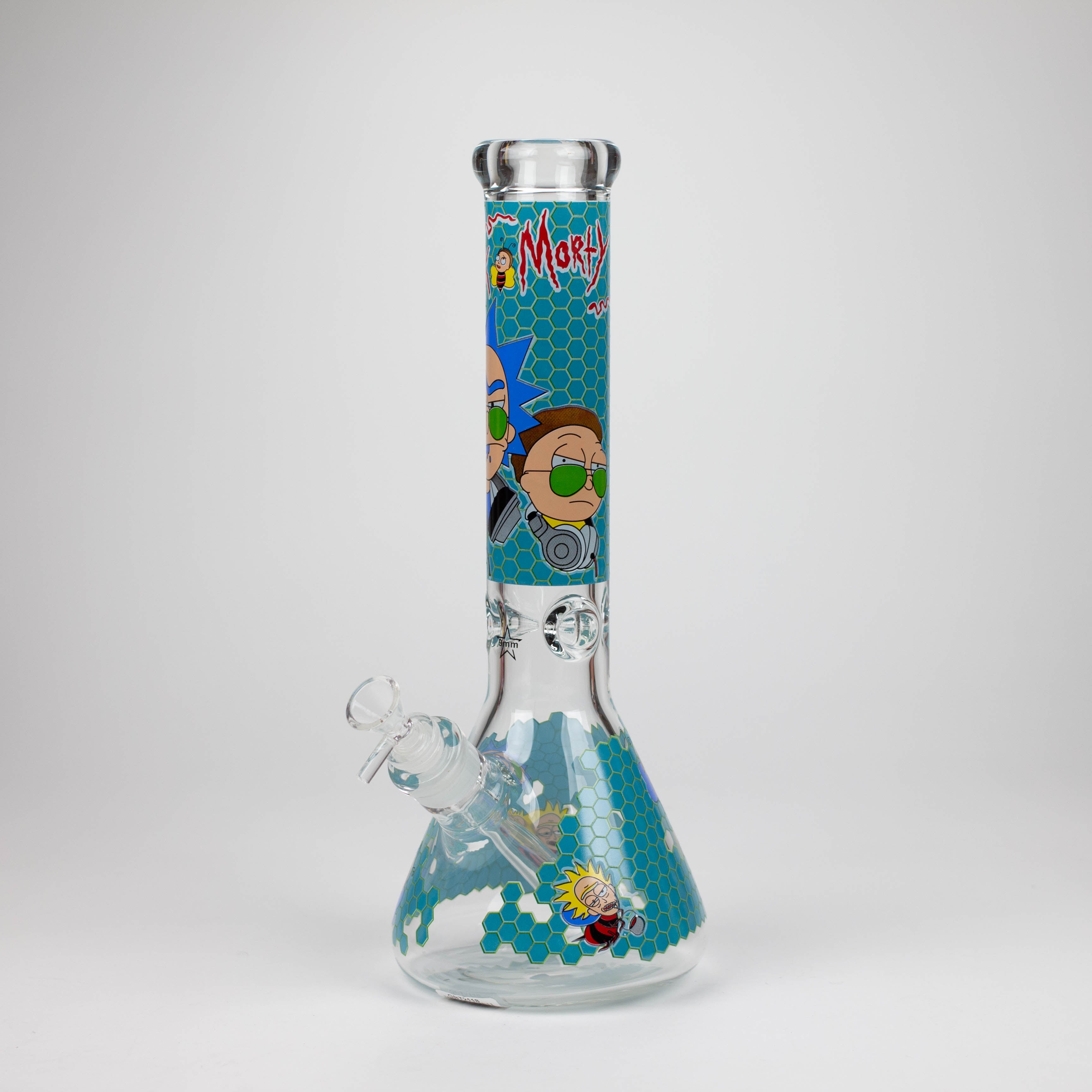 14&quot; RM Cartoon 9mm Glass Water Bong_4