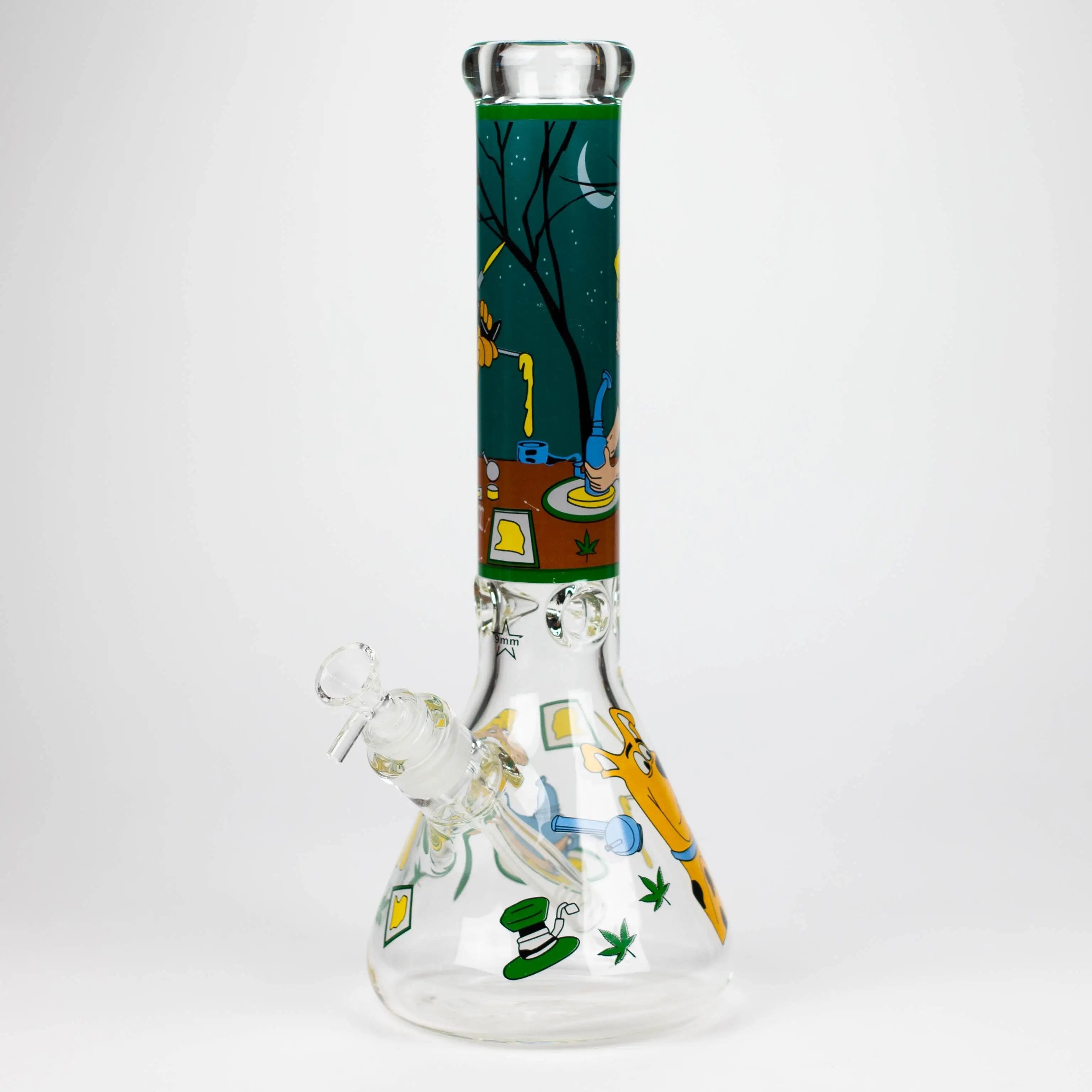 14&quot; SD Cartoon 9mm Glass Water Bong_8