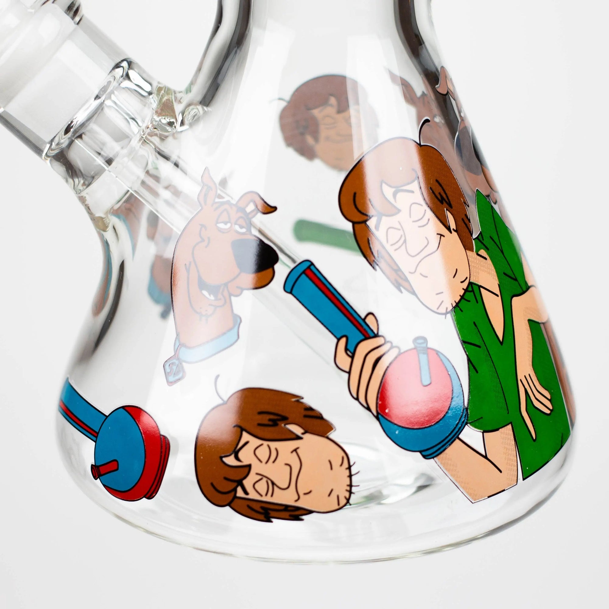 14" SD Cartoon 9mm Glass Water Bong_10