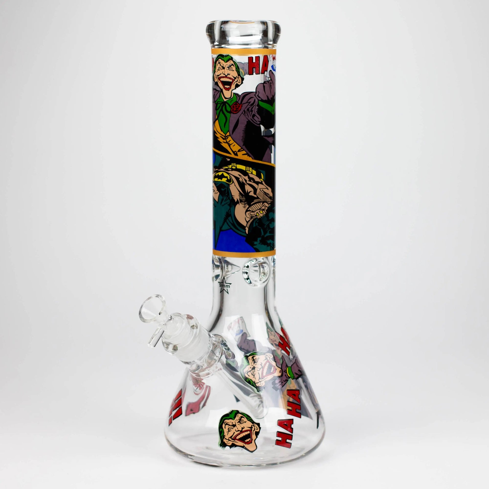 14" SD Cartoon 9mm Glass Water Bong_12
