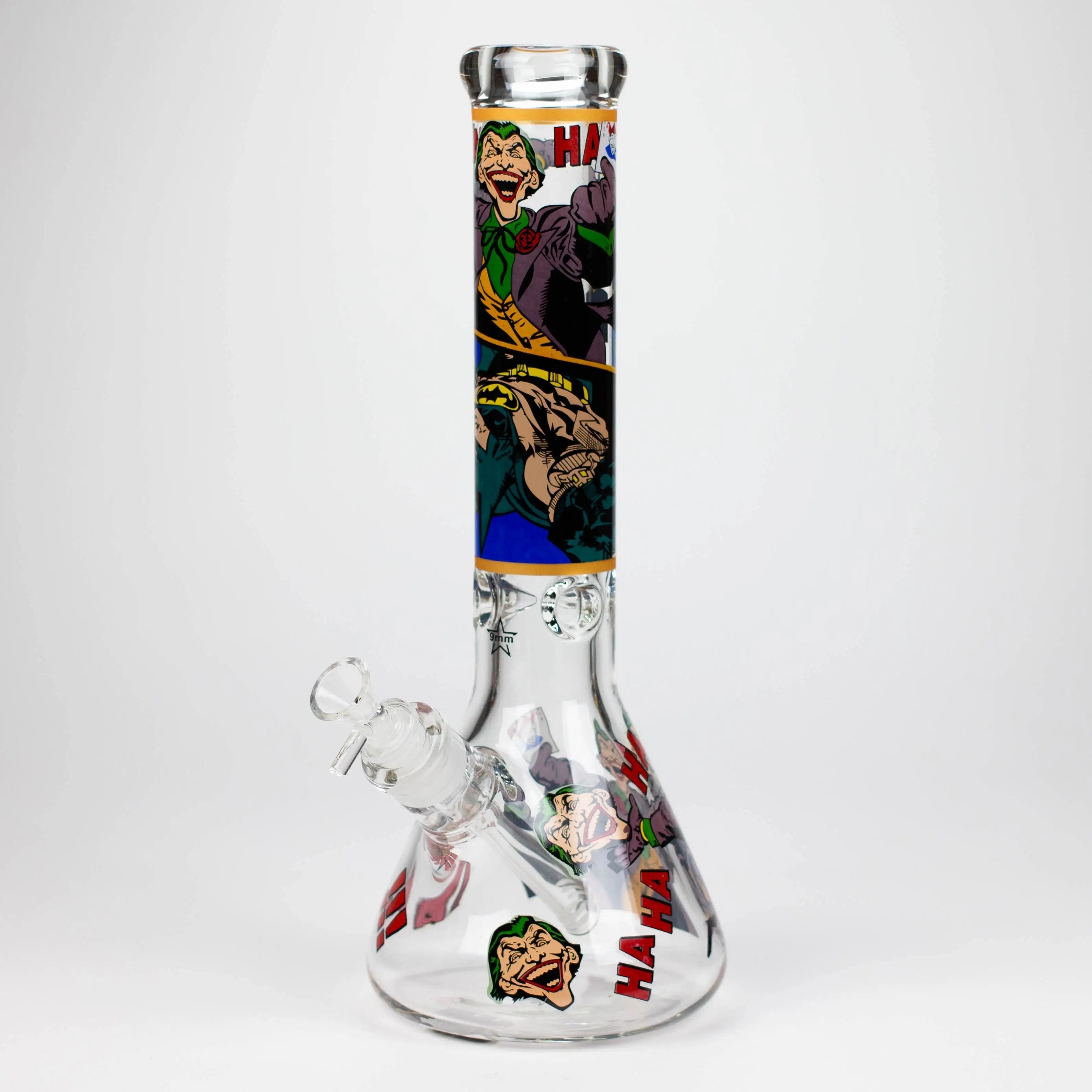 14&quot; SD Cartoon 9mm Glass Water Bong_12