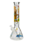 14" SD Cartoon 9mm Glass Water Bong_2