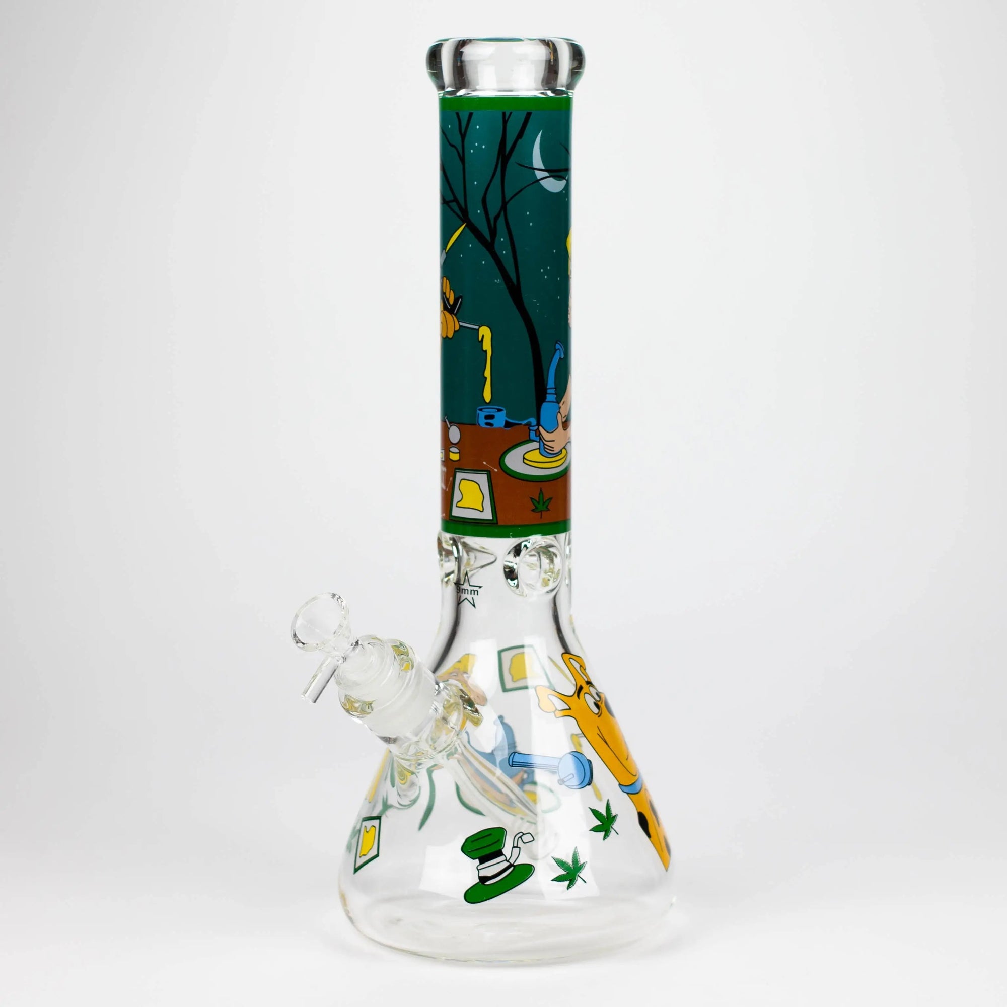 14" SD Cartoon 9mm Glass Water Bong_3