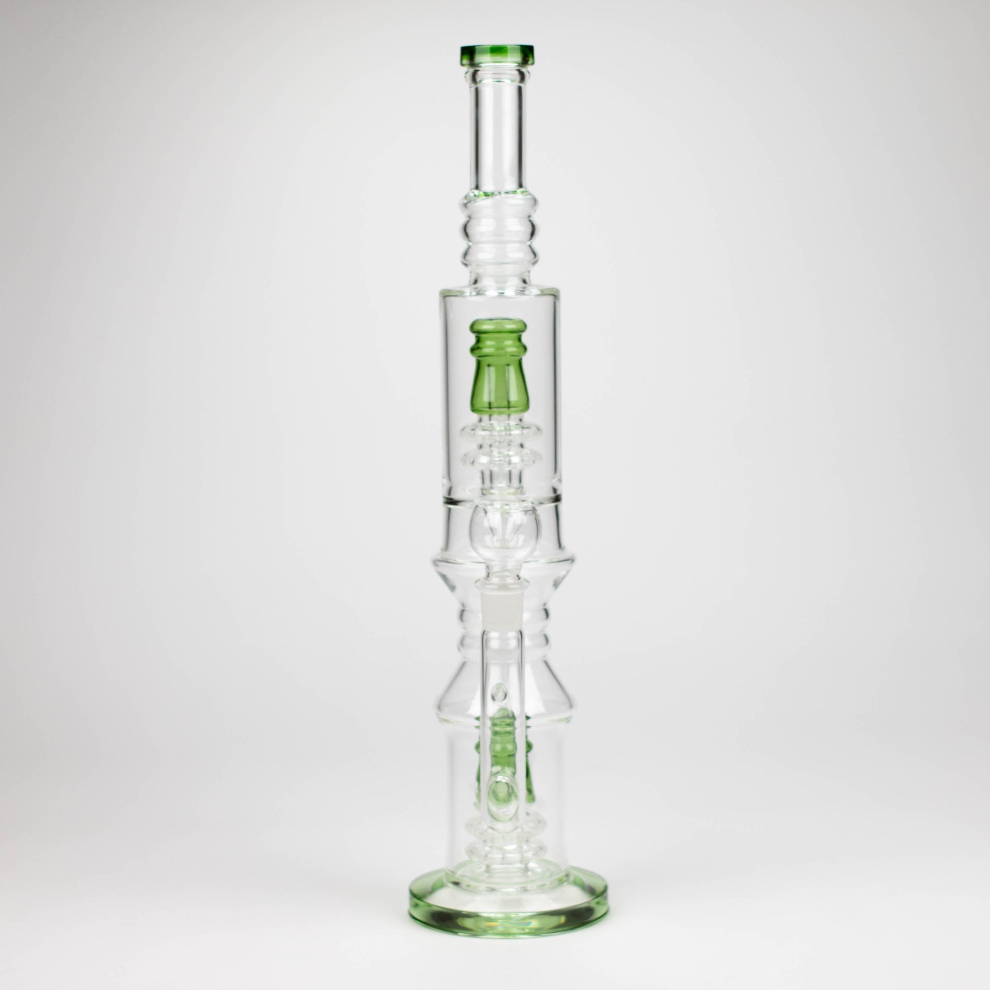 18&quot; Glass Water Bong With Percolator Diffuser_9