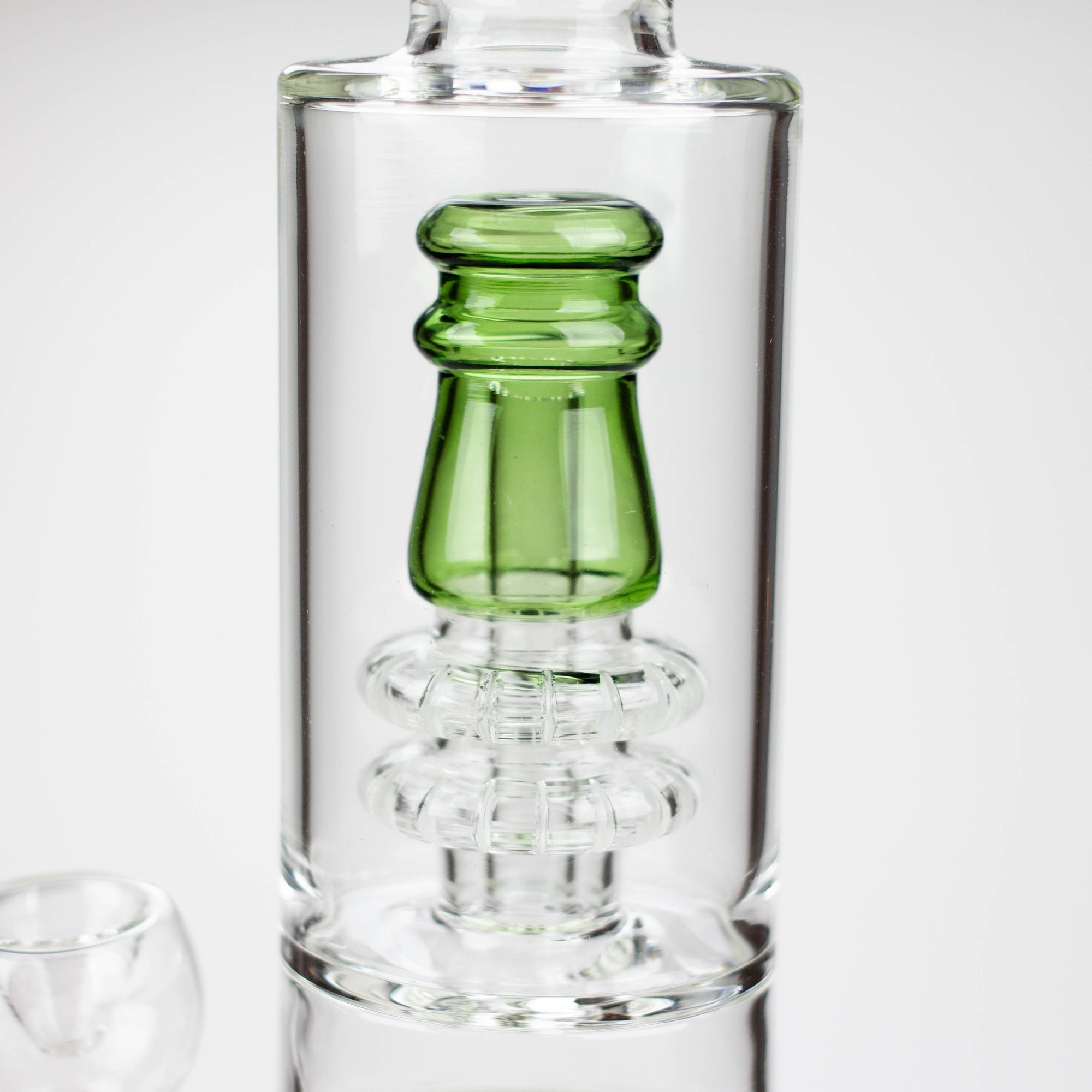 18&quot; Glass Water Bong With Percolator Diffuser_11