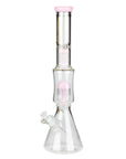 Fortune 18" Double Tree Perc Beaker Bong Assorted Colour_6