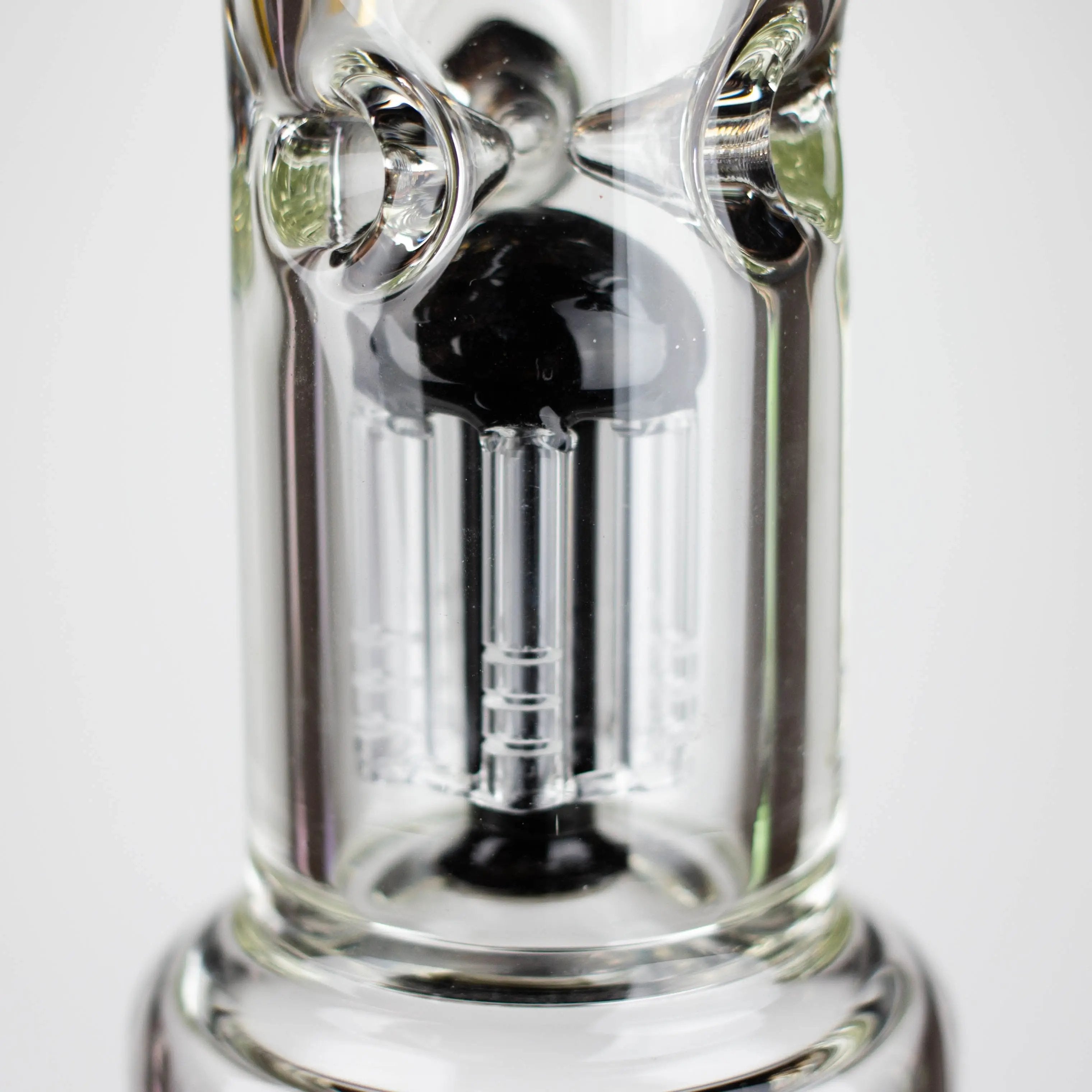 Fortune 18&quot; Double Tree Perc Beaker Bong Assorted Colour_1