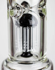 Fortune 18" Double Tree Perc Beaker Bong Assorted Colour_1