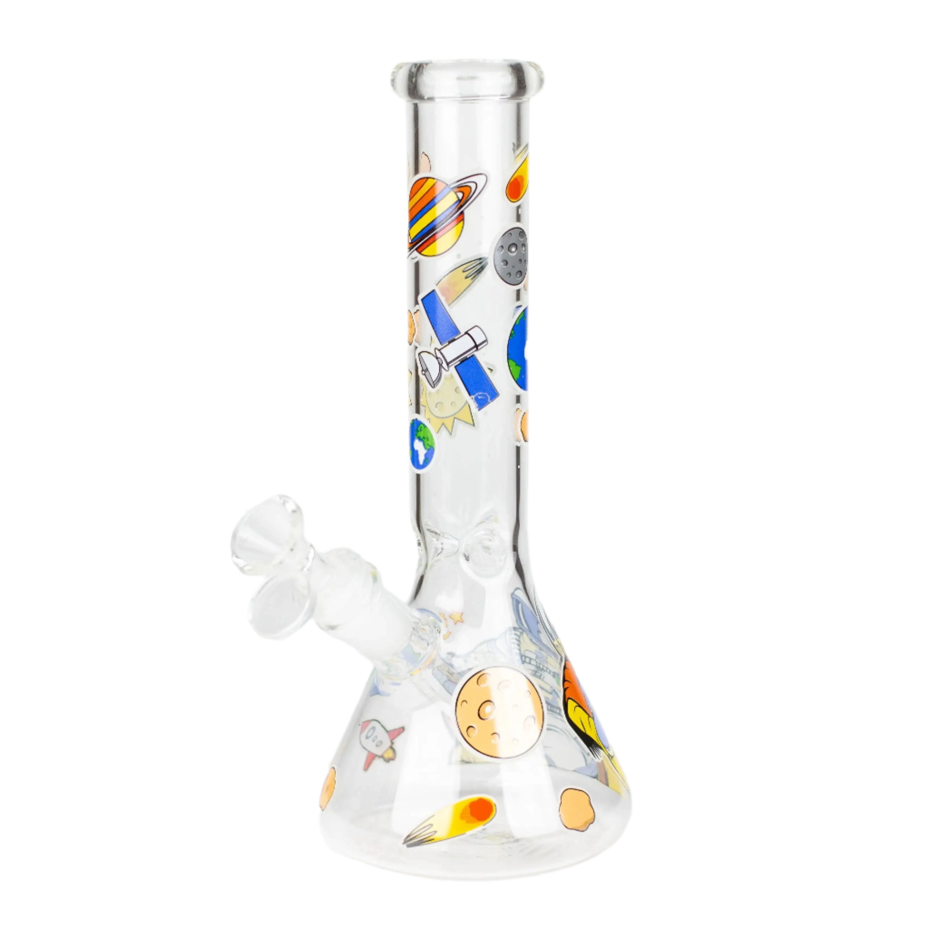 10" Glass Bong With The Astronaut Design_0