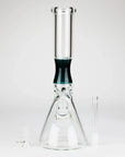 14" Beaker Base Glass Bong_4