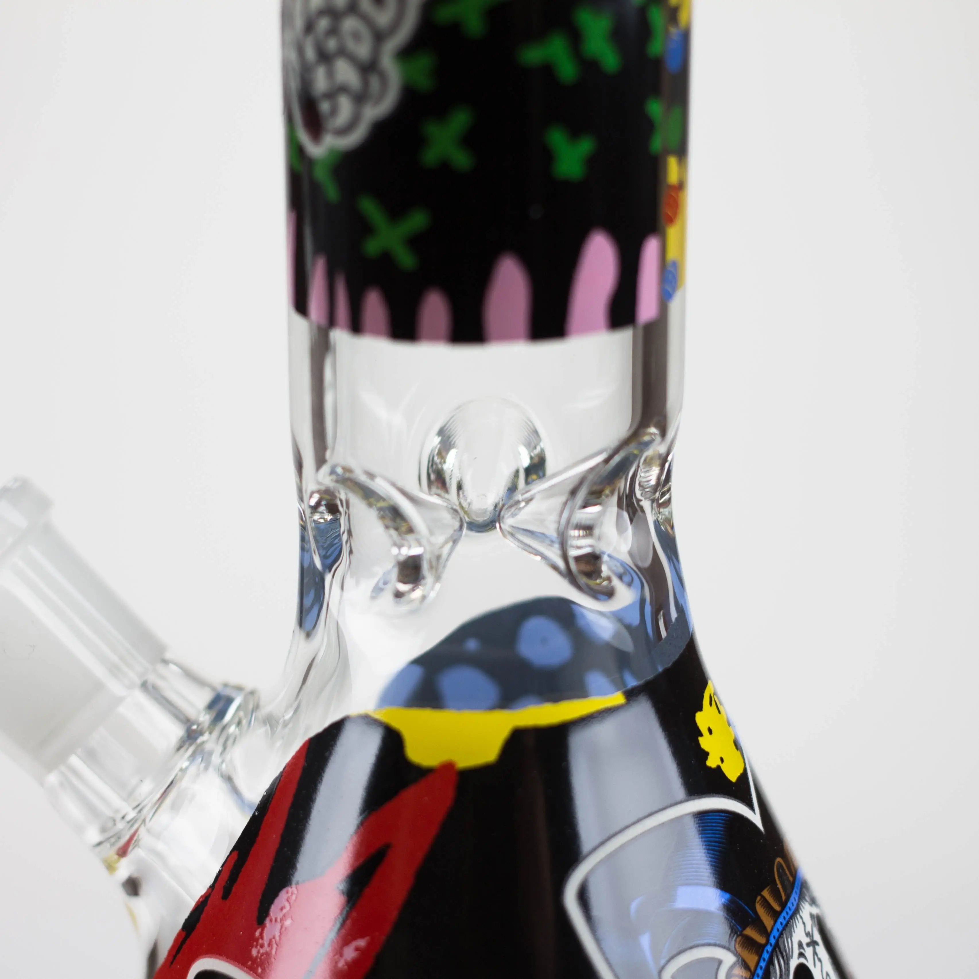 10&quot; Glass Bong With Clown Design_7