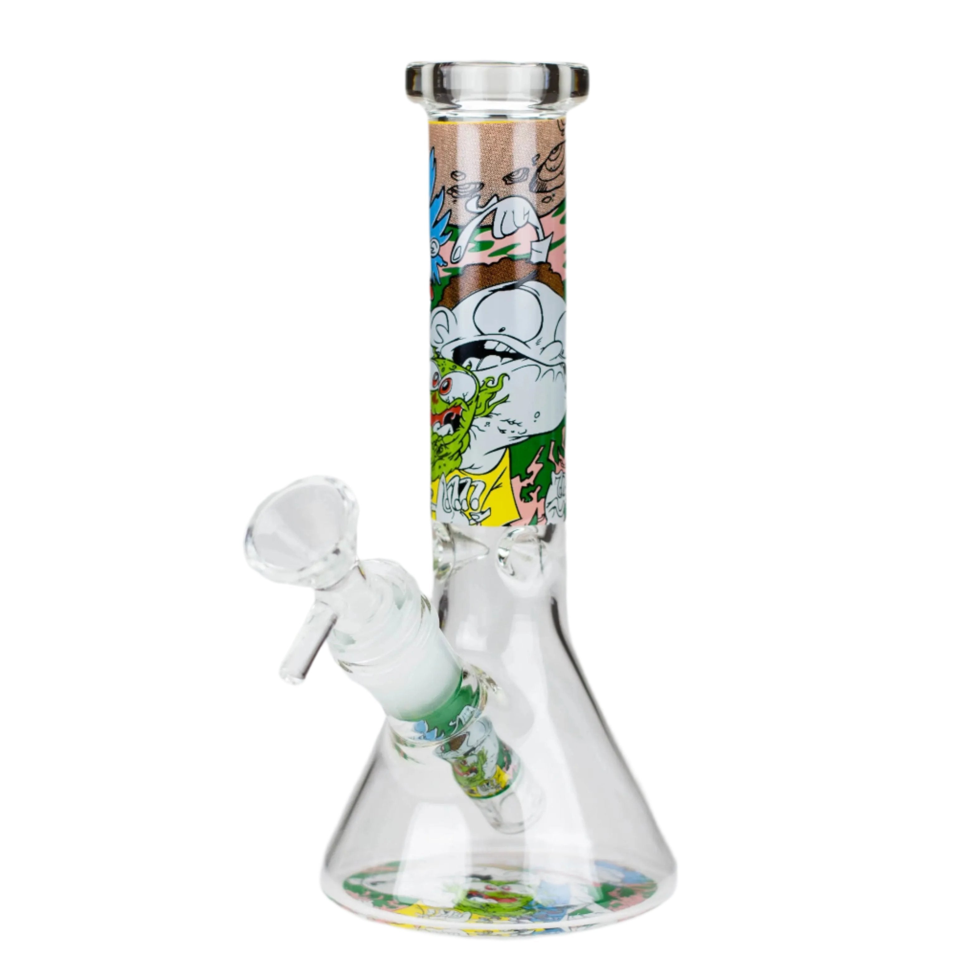 10" R&M Design Beaker Bong 4mm Thick Glass_10