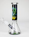 10" R&M Design Beaker Bong 4mm Thick Glass_12