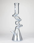 17.5" Iridescent Ripple Glass Bong_7