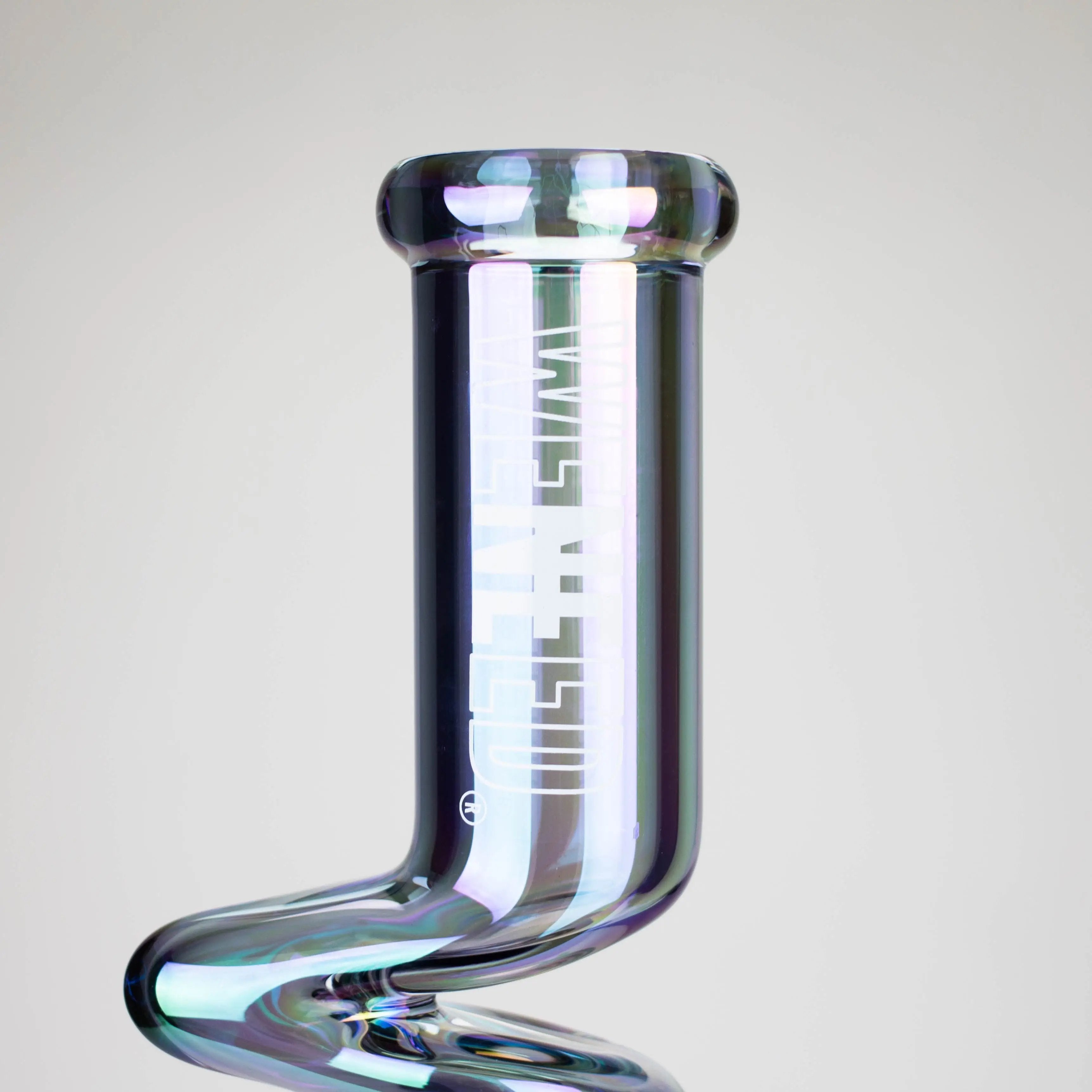 17.5&quot; Iridescent Ripple Glass Bong_10