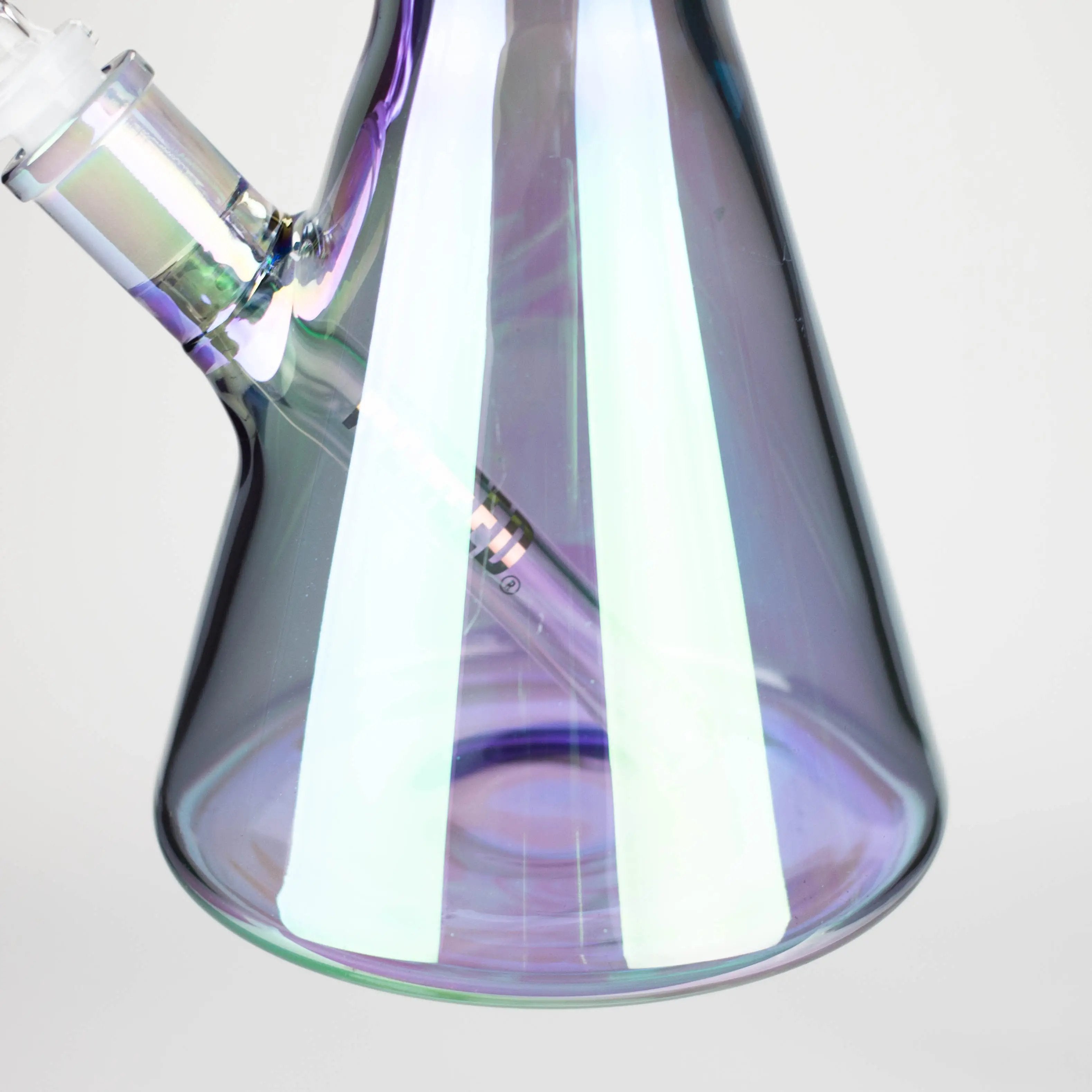 17.5&quot; Iridescent Ripple Glass Bong_2