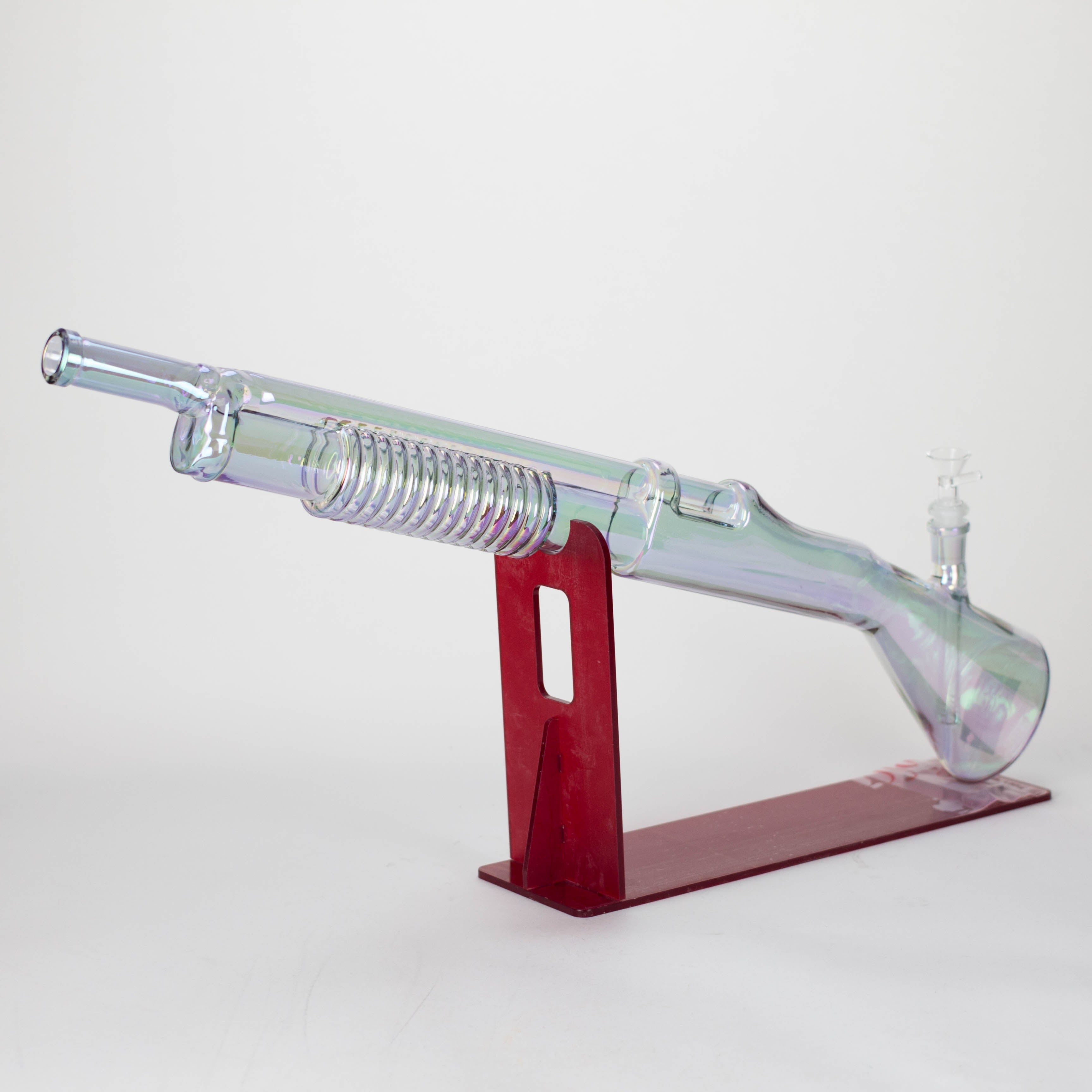 27" Electroplated Shotgun Shaped Bong_1