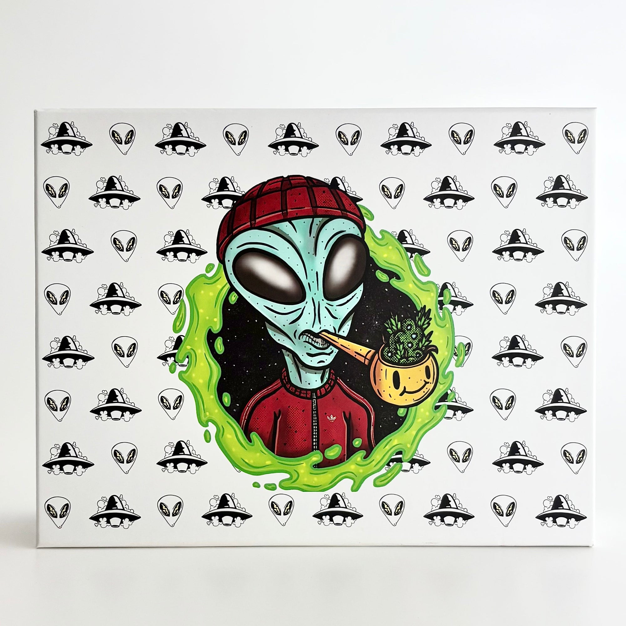 Smoking Skull Accessory Gift Set