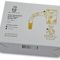 Fully Fused Gold Fume Banger Kit (White Gold)
