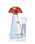 Hemper Iridescent Trippy Shroom Bong Inline Perc