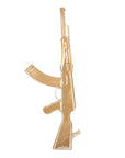 27" Electroplated AK-47 Bong - inhalco