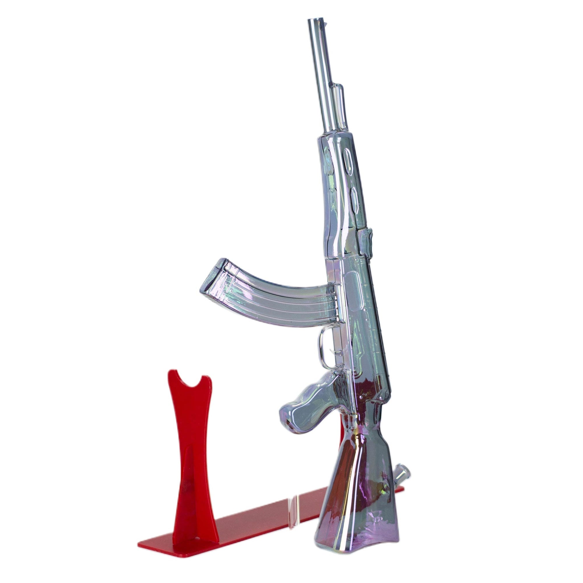 27" Electroplated AK-47 Bong - inhalco