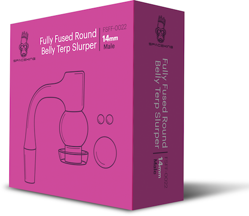 Fully Fused Round Belly Terp Slurper Banger Kit