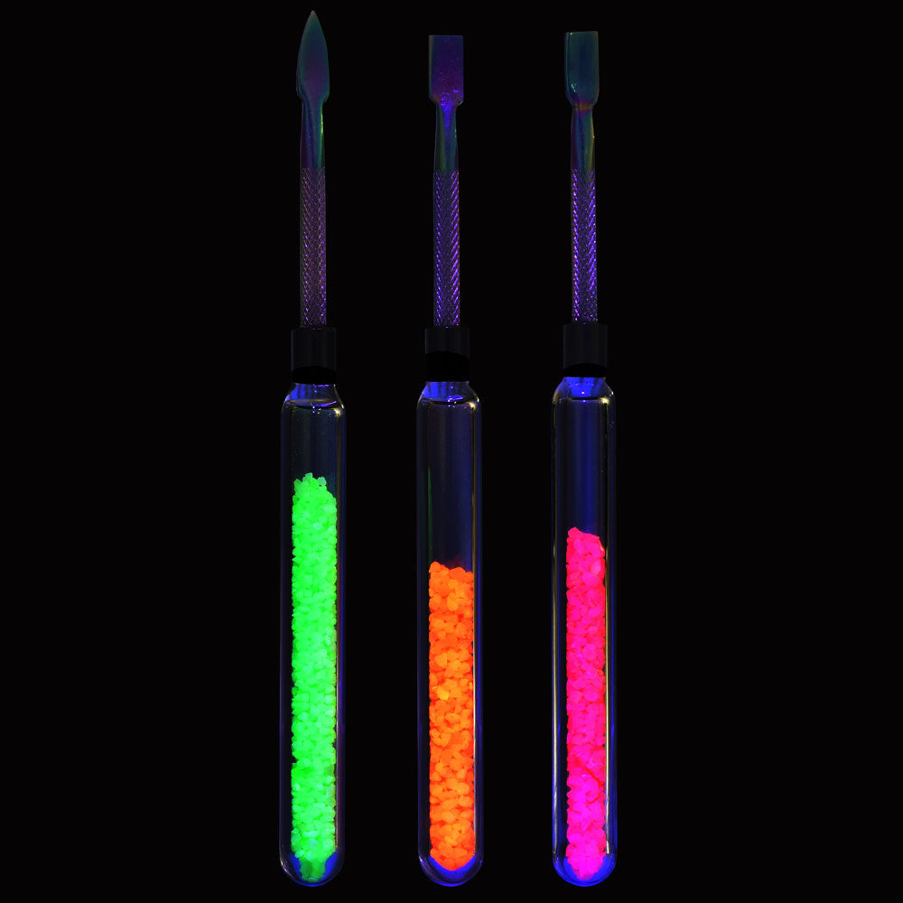 Color Frit Anodized Stainless Steel Dab Tool 5Pcs – INHALCO