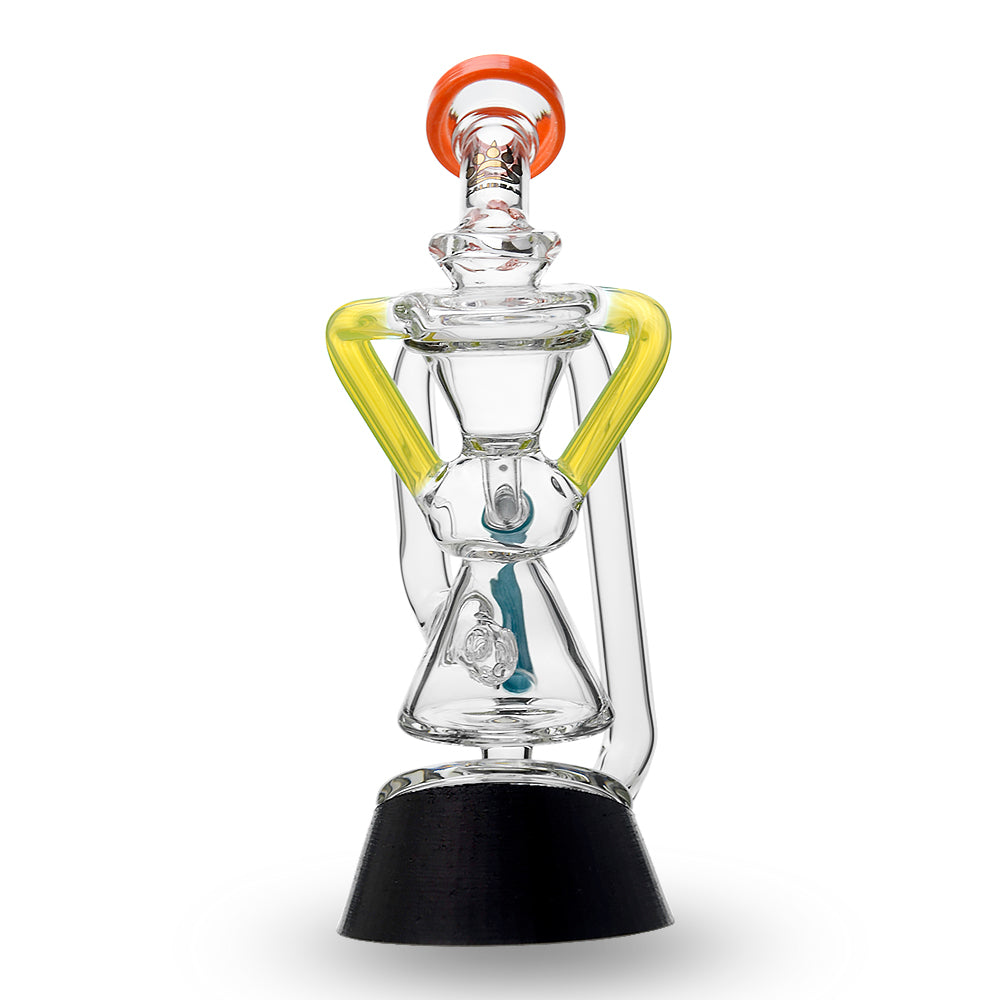 Puffco Peak Recycler Glass Replacement Contrasting Color Accent