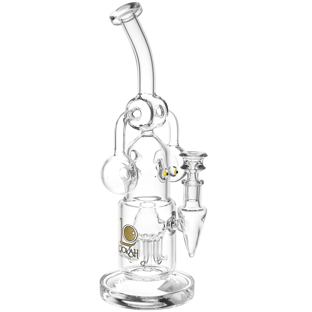 Lookah Glass Robot Recycler Water Pipe 12.5&quot;