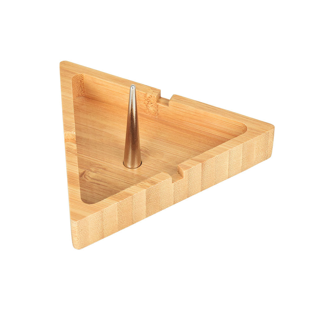 Bamboo Triangular Spiked Ashtray – INHALCO