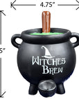 witches brew cauldron pipe