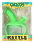 Ooze Kettle Silicone/Glass Bubbler Dab Rig