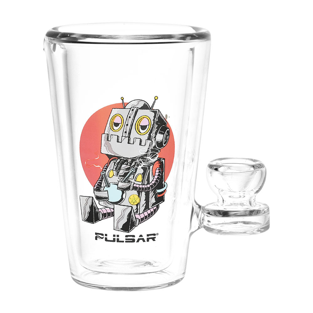 Pulsar Design Series x Drinkable Series Glass Tumbler Pipe