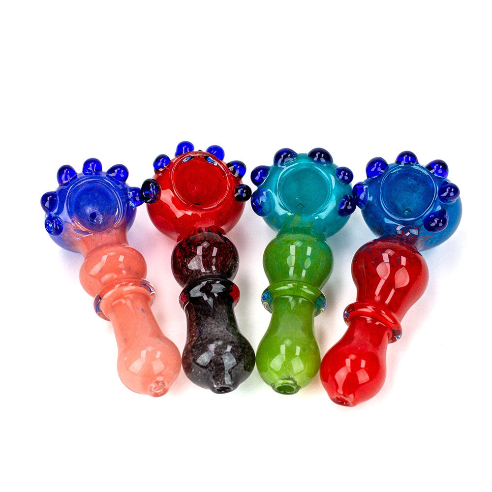 4.5" Softglass Hand Pipe 2pcs - inhalco