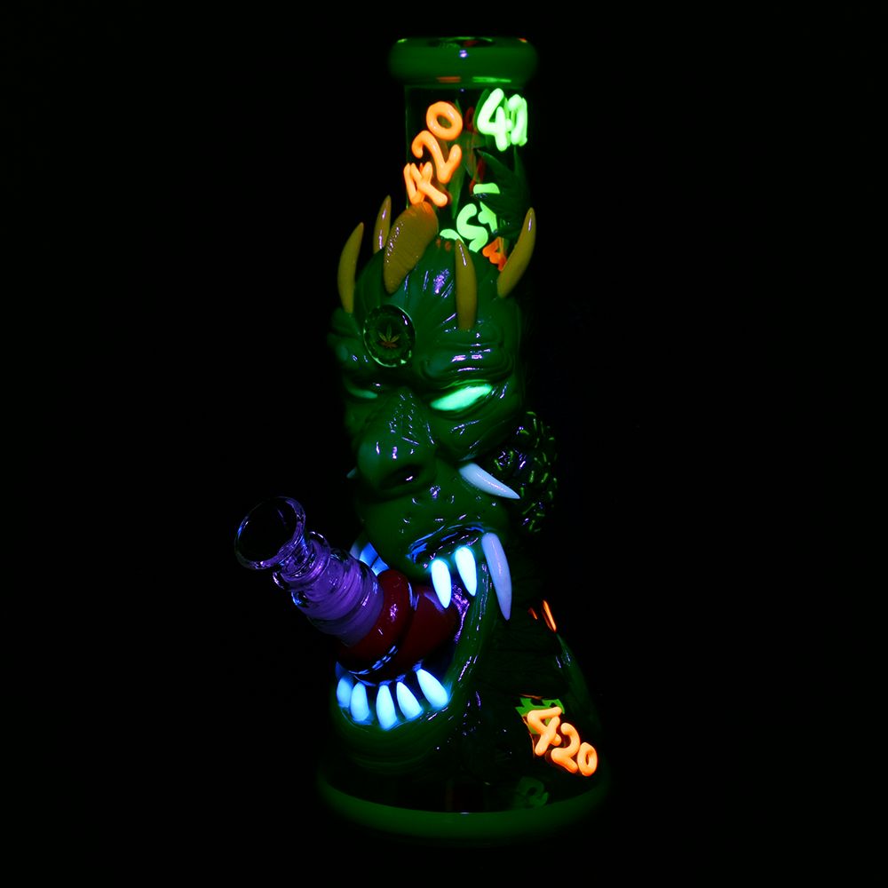 420 Dragon Glass Bong - inhalco