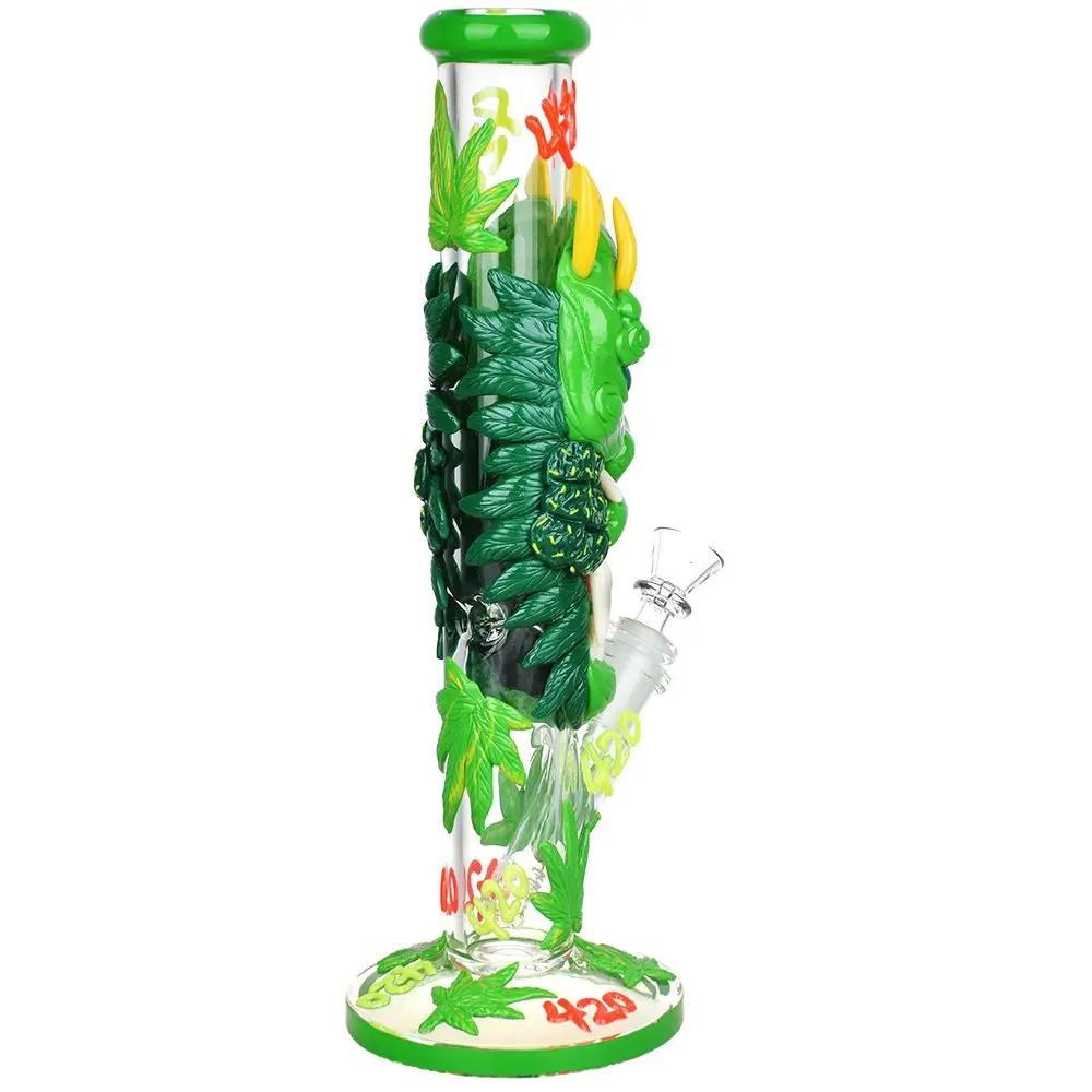 420 Glow in the Dark Dragon Bongs - INHALCO