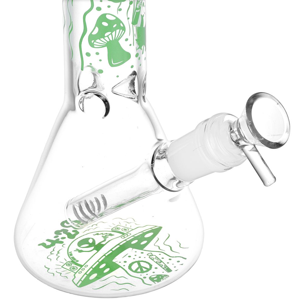 420 UFO Visitor Classic Beaker Bong