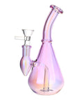 Aura Vibe Electroplated Glass Vase Water Pipe