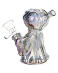 4CT BUNDLE-SeshGear Jack-O-Lantern Ghost Glass Bubbler-4"
