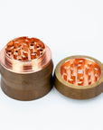 4 Parts Bamboo Cover Grinder Box of 6