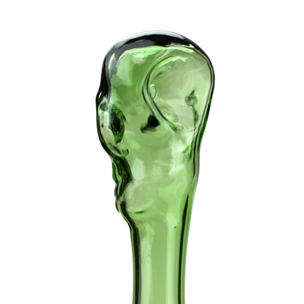 4&quot; Skull Glass Pipe - INHALCO