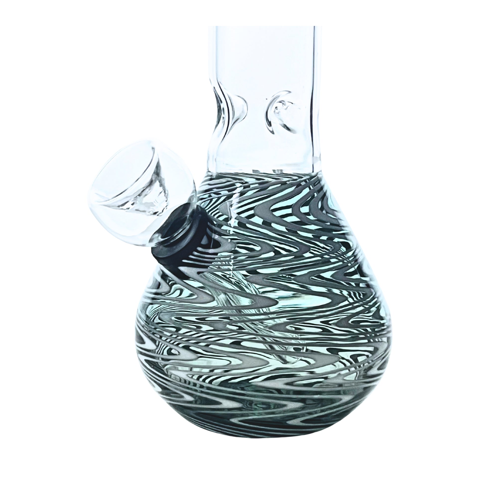 Base view of 5 inch nano beaker bong