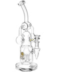 Lookah Glass Robot Recycler Water Pipe 12.5"