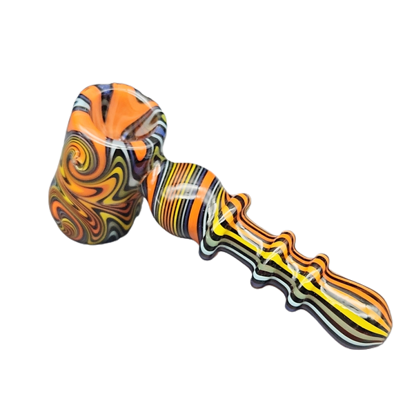 5&quot; Full Wig Wag Hammer Bubbler - INHALCO