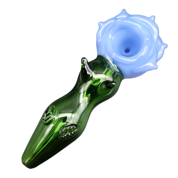 5&quot; Glass Rose Pipe - INHALCO