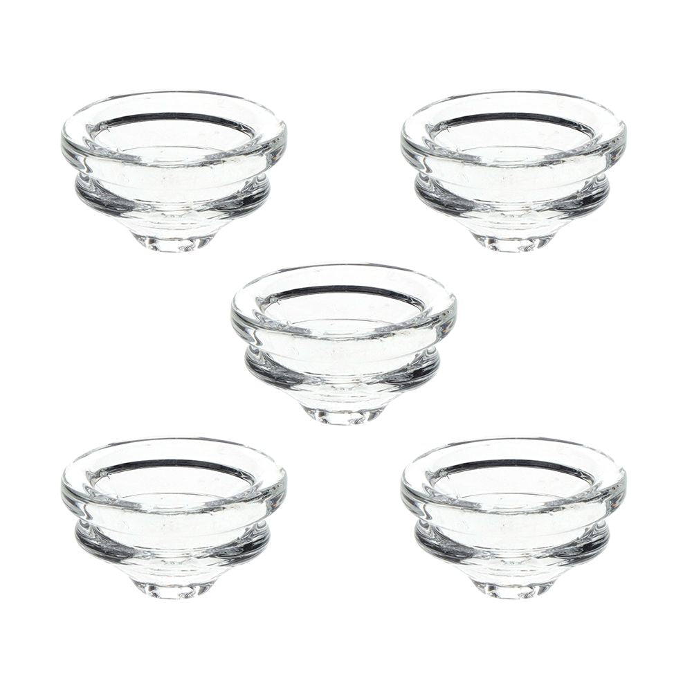 5CT BOX Pulsar RIP Silicone Spoon Pipe Glass Bowl Replacements