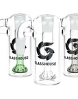 Glass House Showerhead Perc Glass Ash Catcher