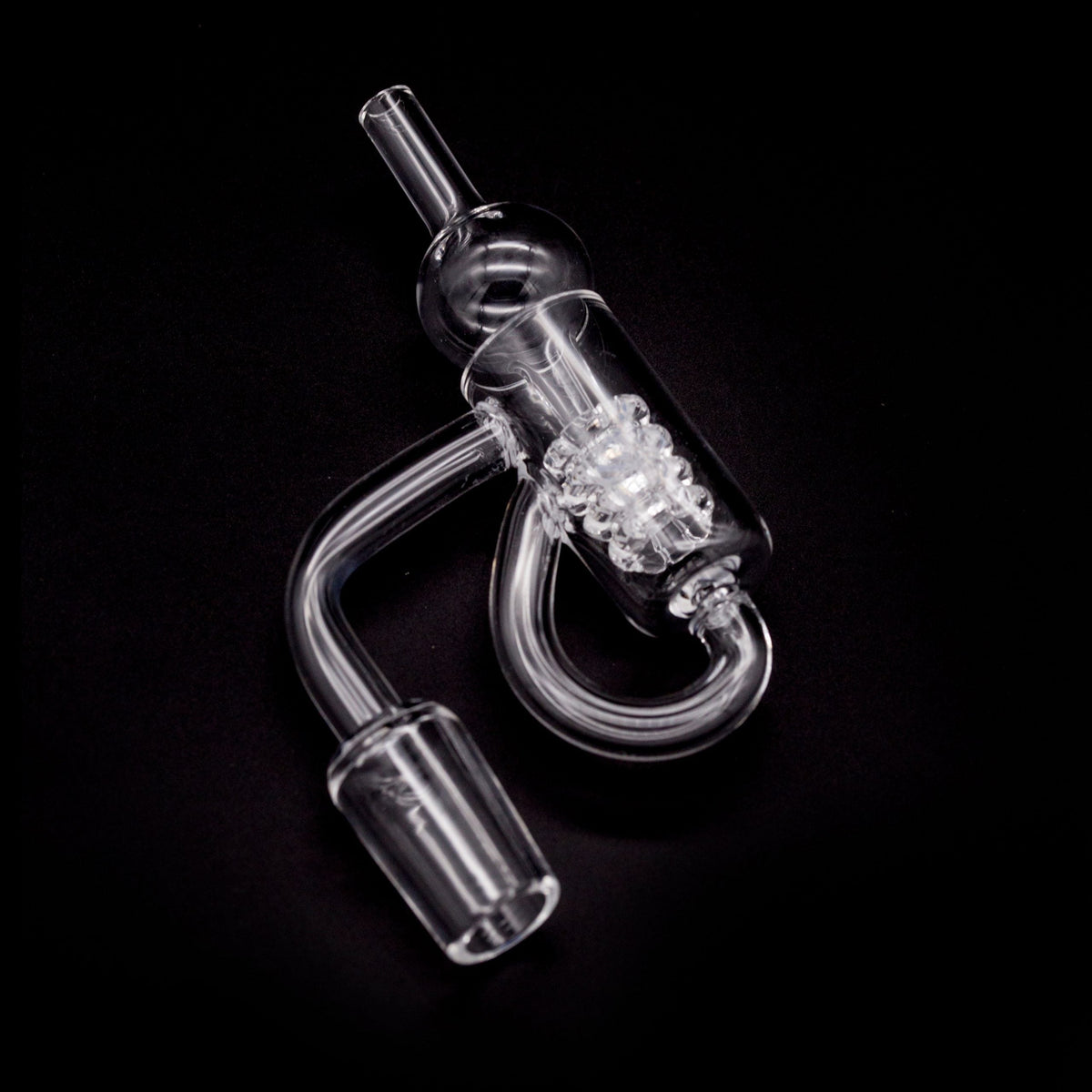 Flat Top Recycler Quartz Banger
