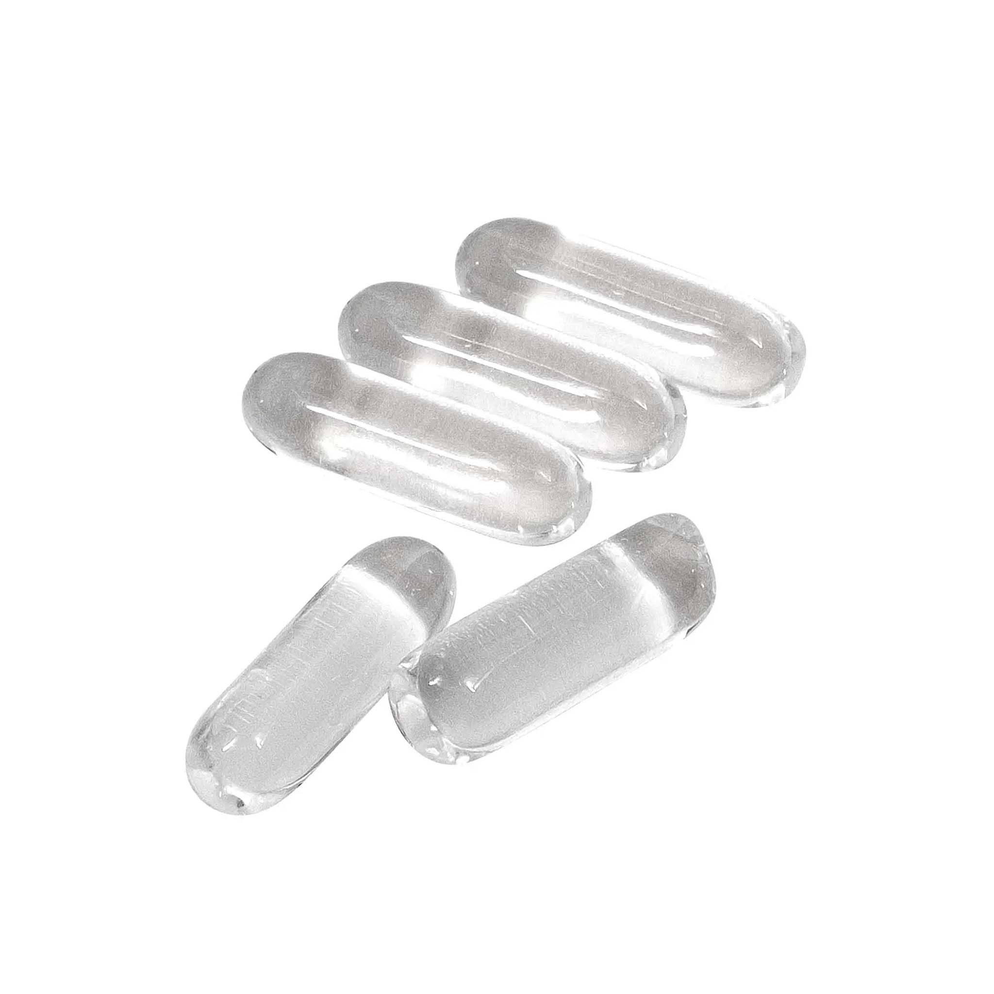 5Pcs Clear Glass Capsule Terp Pills